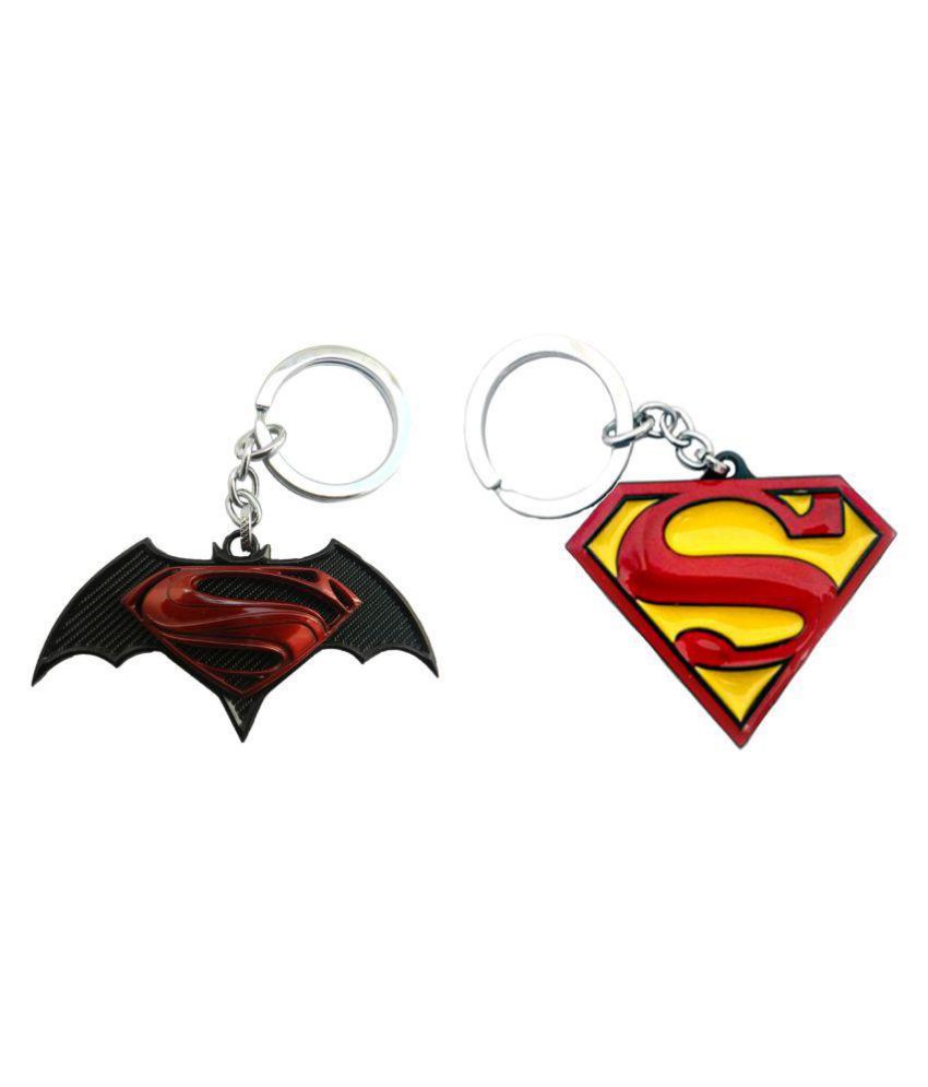 Techpro Doublesided Batman Vs Superman Keychain Singlesided