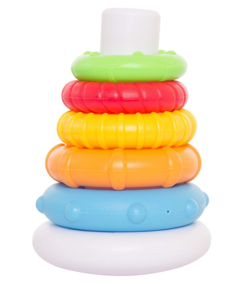 Baybee Stacking Ring Set Educational Building Toy for Kids Durable