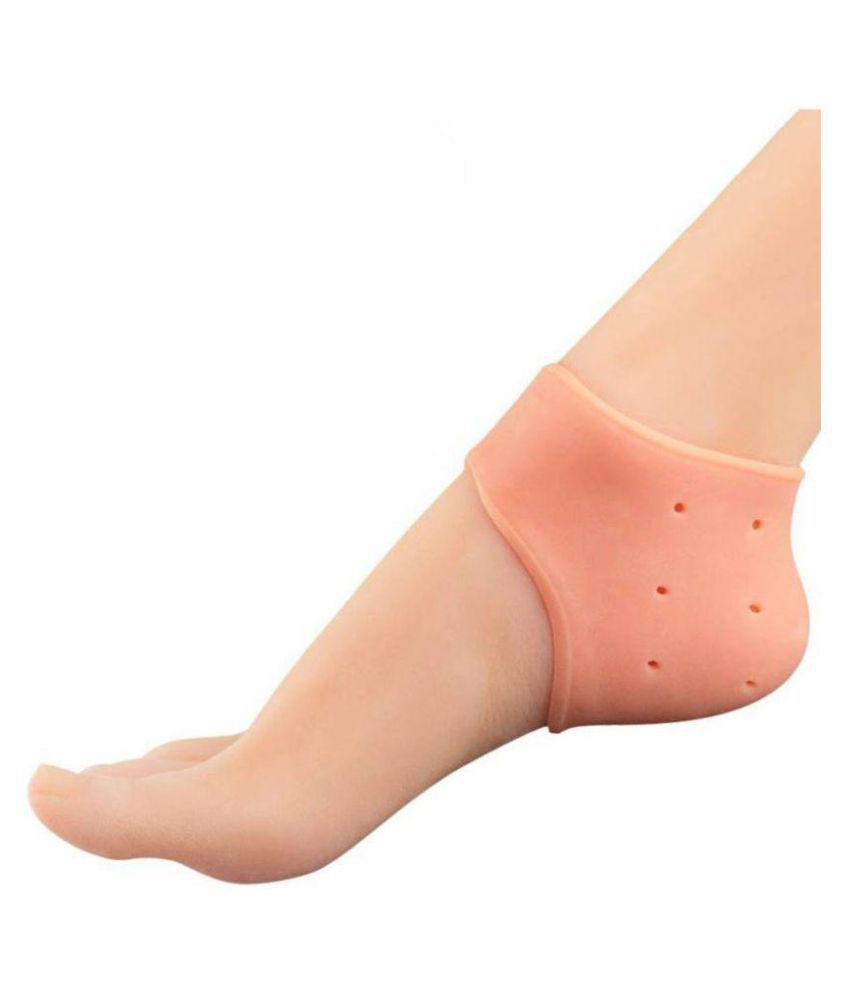    			Kozycare Silicone Gel Heel Socks 1 Pair Foot Care Regular