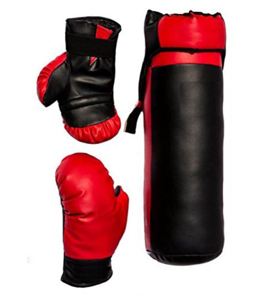     			WOLPHY Assorted Boxing Kit For Kids Age 4-10 Years (Bag + Head Gaurd + Boxing Gloves)