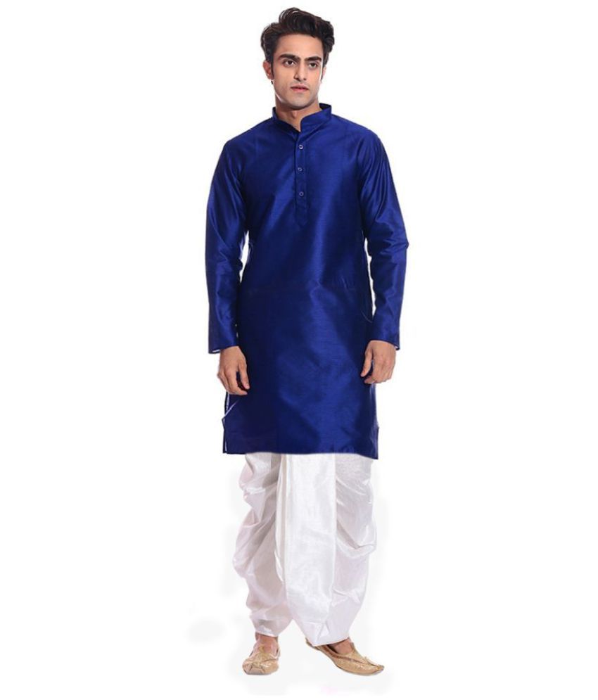 blue dhoti pants