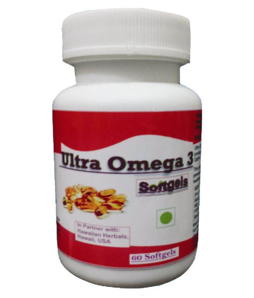hawaiian herbal ultra omega 3 softgel1 Same Drops Free 500 mg