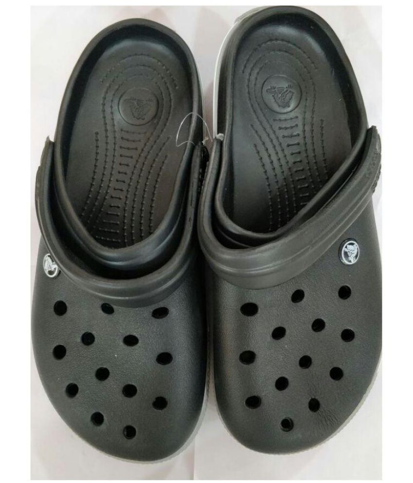 Crocs Black Croslite Sandals  Price in India Buy Crocs 