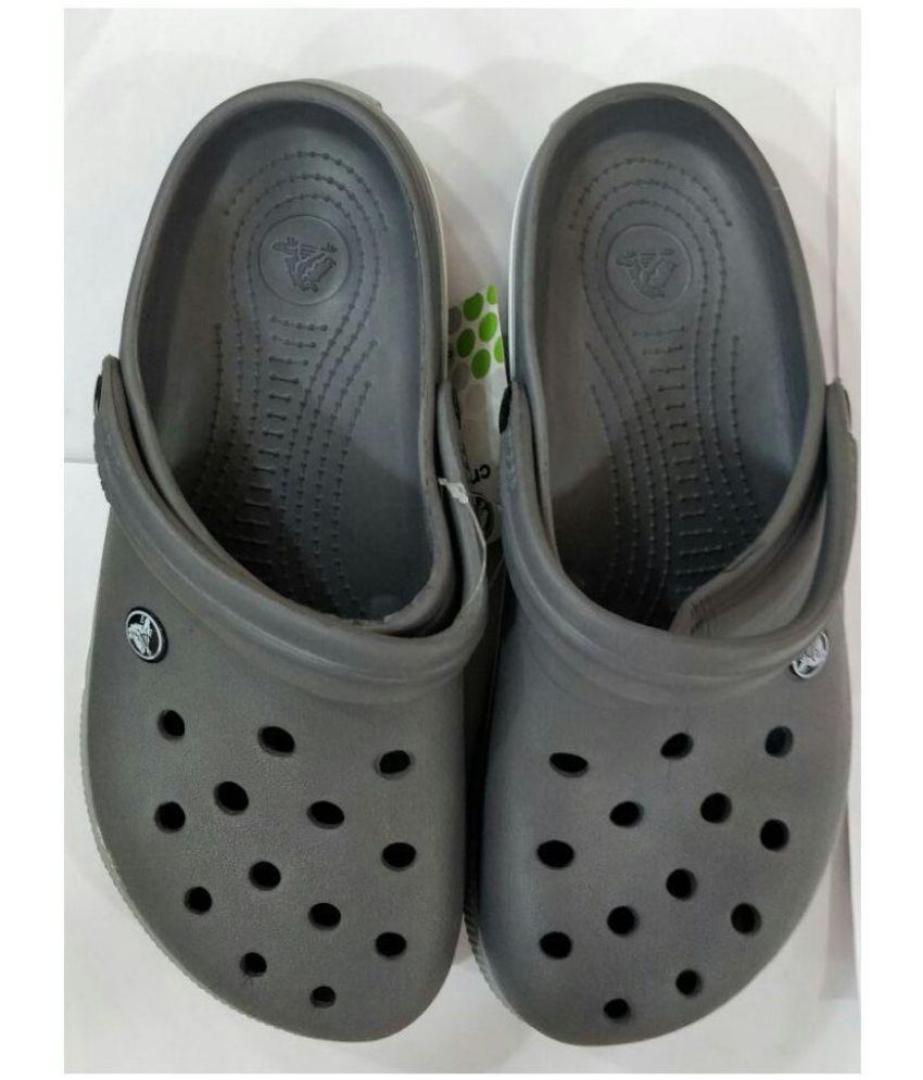  Crocs  Gray Croslite Sandals  Price in India Buy Crocs  Gray 