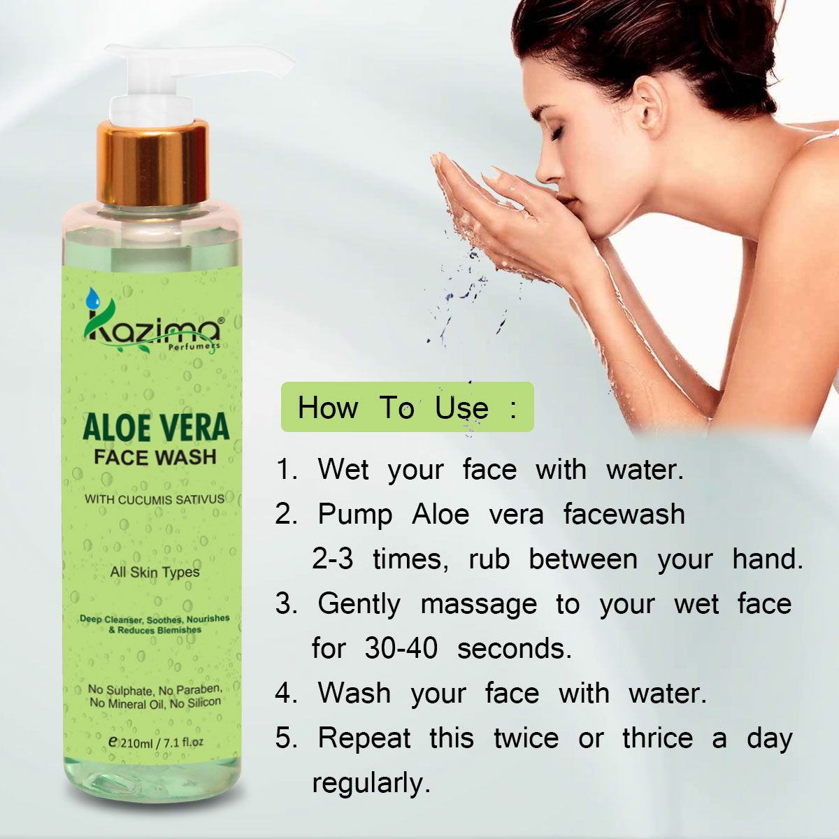 kazima face wash