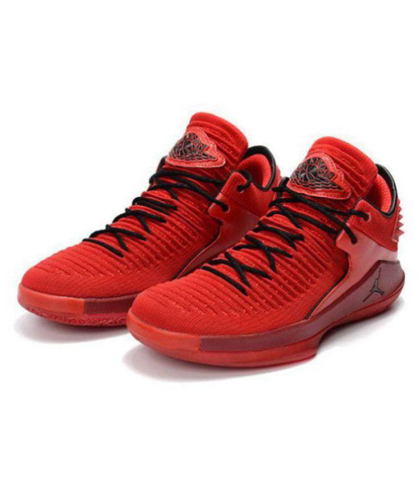 Nike Air Jordan 32 Red Basketball Shoes Buy Nike Air Jordan 32 Red Basketball Shoes Online At Best Prices In India On Snapdeal