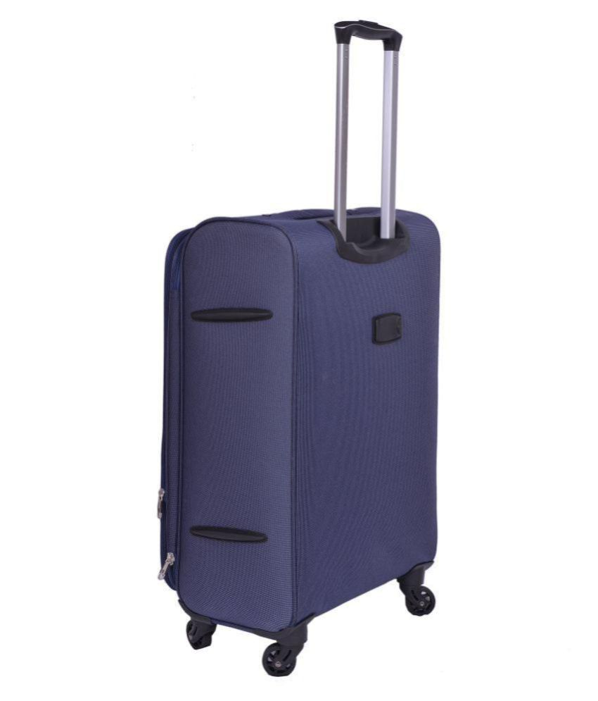 Times Bags Blue S (Below 60cm) Checkin Soft 2TB4WB Luggage Buy