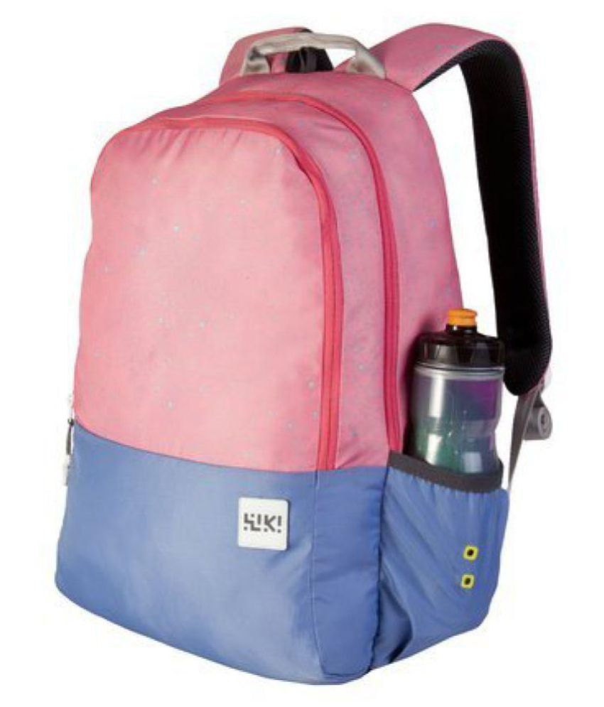 wildcraft pink bag