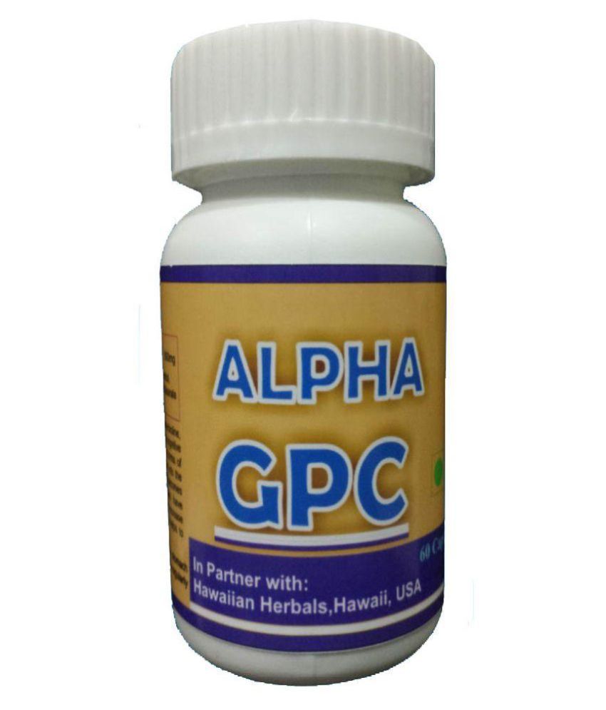 hawaiian herbal alpha gpc capsule -Buy 1 Get Same Drops Free 500 mg ...