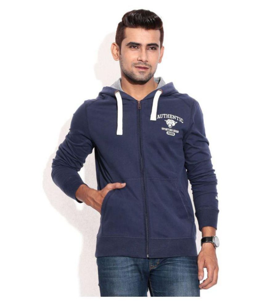 puma sweatshirt navy