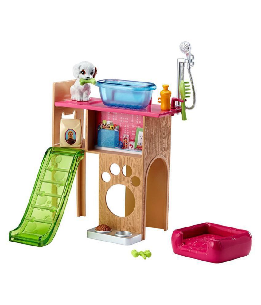 barbie puppy play set