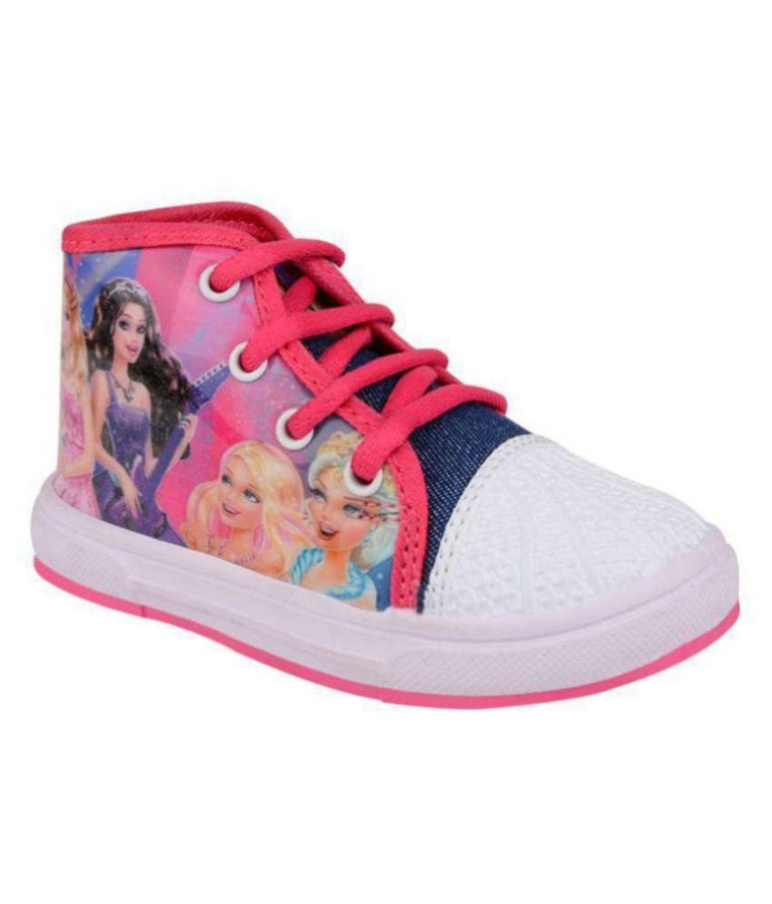 Pollo Pink Shoes for Girls Price in 