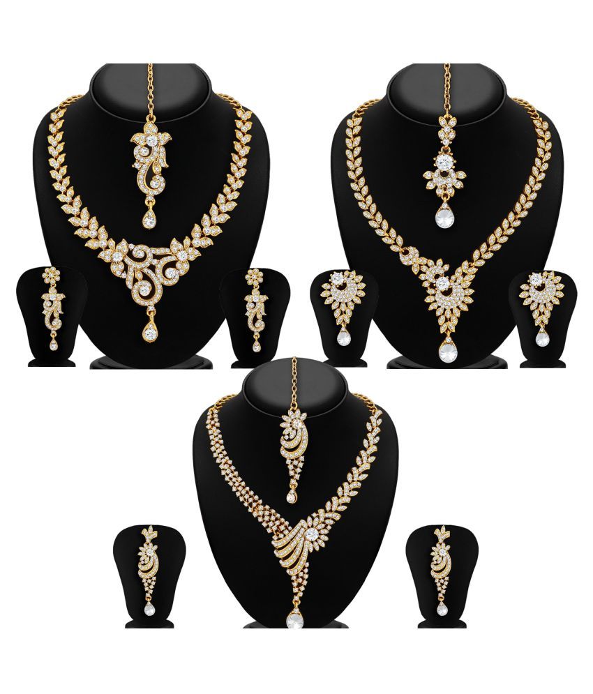 Combo necklace sets online Clearance