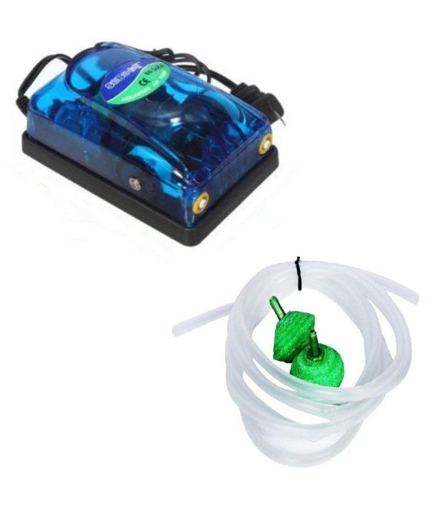 SOBO Aquarium Air Oxygen Pump 3 Meter Pipe 2 Air Stones (2 Outlets Double Nozzle Sb348A) Buy