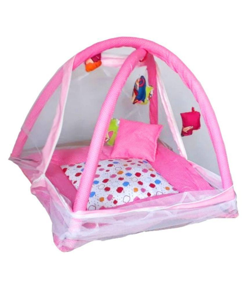 baby play gym with mosquito net
