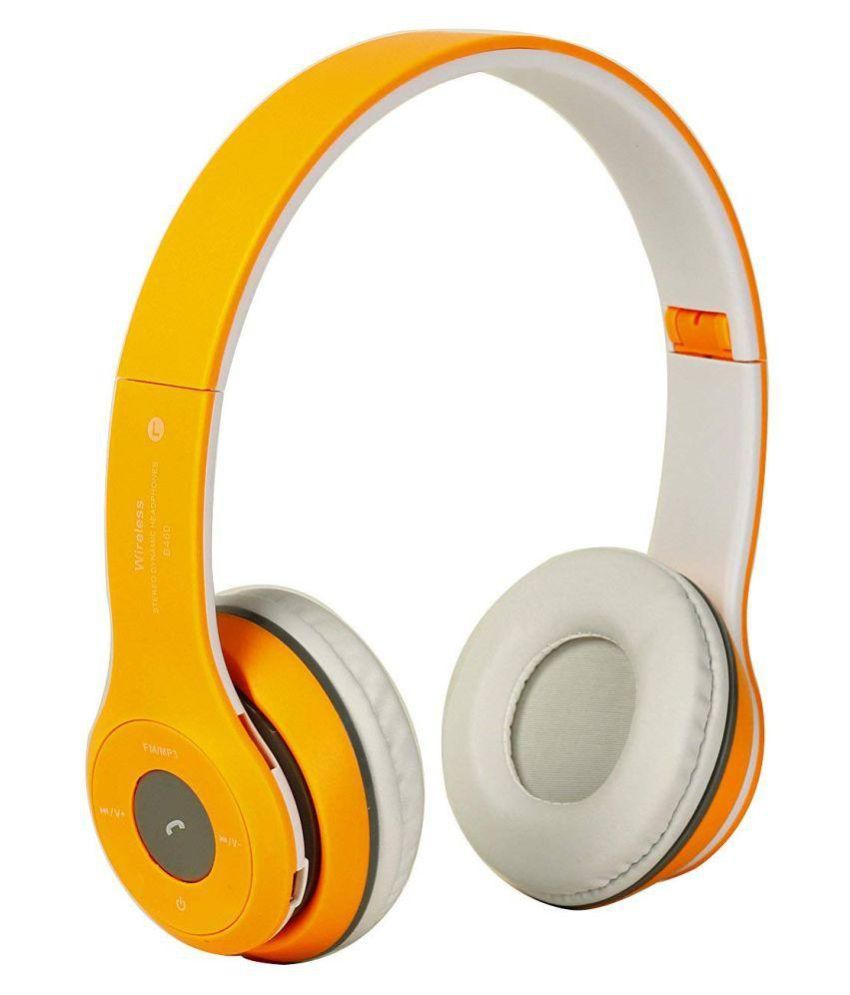 Drumstone Multicolor B460 Wireless Bluetooth Headphone Yellow Buy