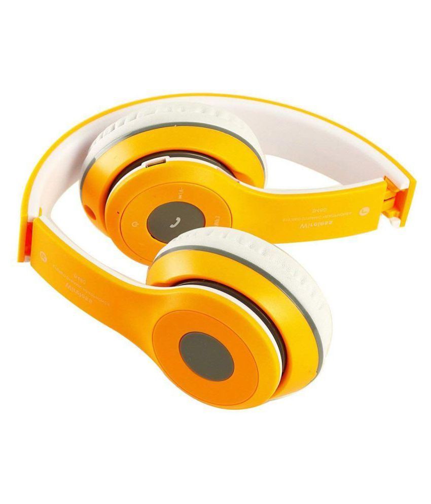 Drumstone Multicolor B460 Wireless Bluetooth Headphone Yellow Buy