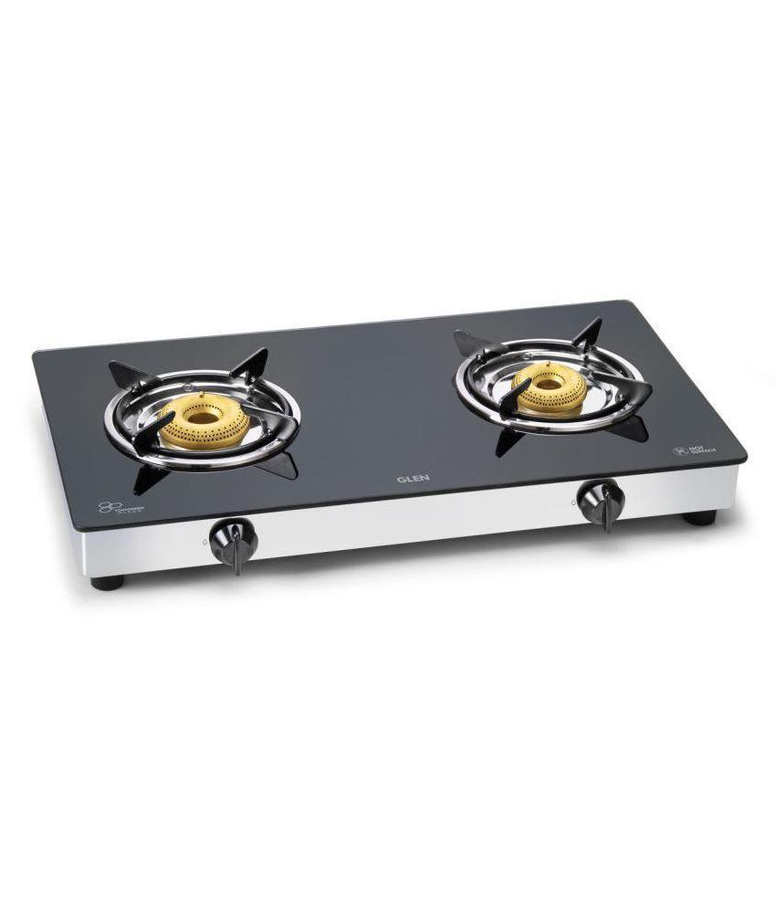 Glen Gl 1020 Gtbb 2 Burner Manual Gas Stove Price In India Glen Gl 1020 Gtbb 2 Burner Manual Gas