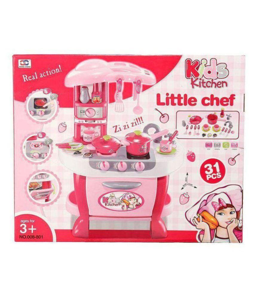 Multi Color Little Chef Kitchen Set For Kids Buy Multi Color Little   Multi Color Little Chef Kitchen SDL862398972 3 F6e43 