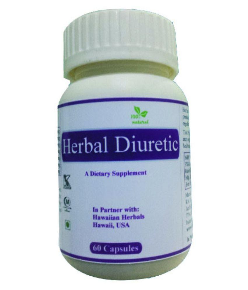 hawaiian herbal diuretic capsule 1 Same Drops Free 500 mg