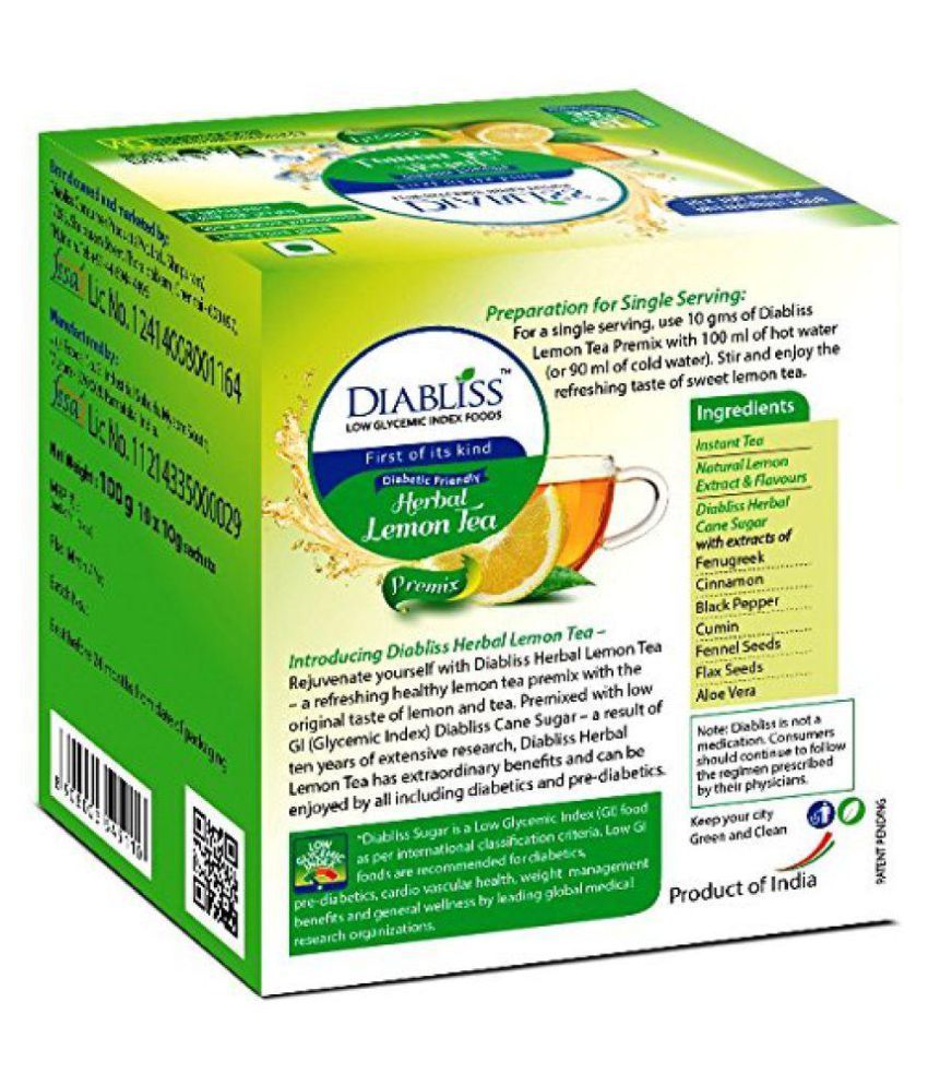 Diabliss Flavoured Herbal Tea 4 no.s Buy Online at Best Price in India