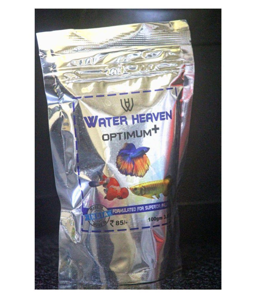 Water Heaven Optimim+ fish food, 100 gms Buy Water Heaven Optimim+ fish food, 100 gms Online at
