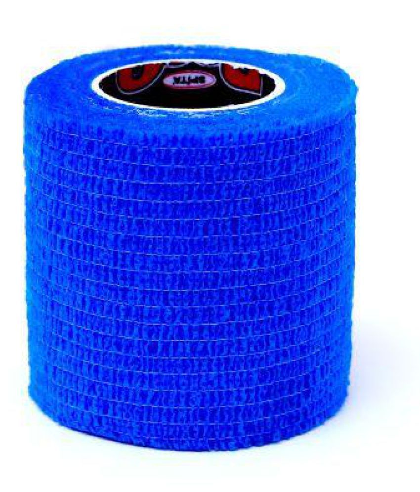 SPITA ResQ Plast, Self Adhesive Crepe Bandage, Blue M High Quality