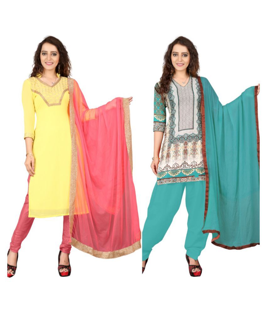 hard dress material