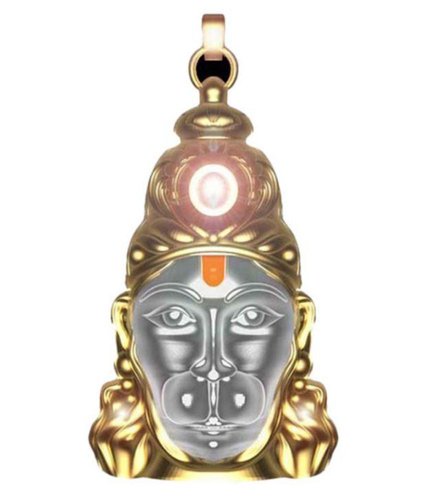     			Hanuman Chalisa Yantra Locket With Gold Plated Chain