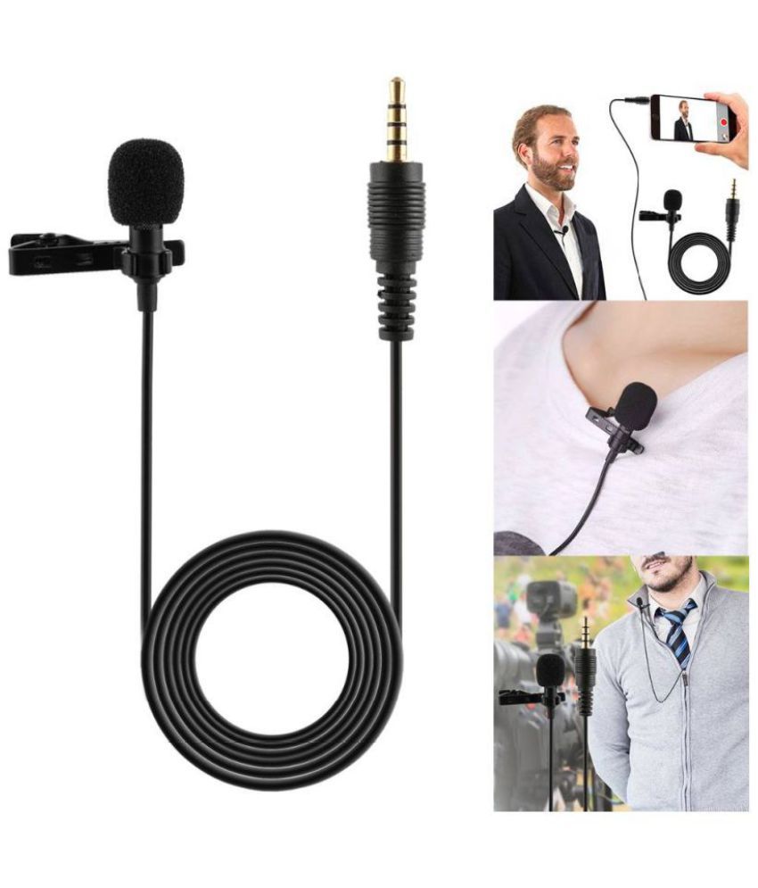 RD Kart Premium Quality for Android/iOS Device Lapel Collar mic Microphone