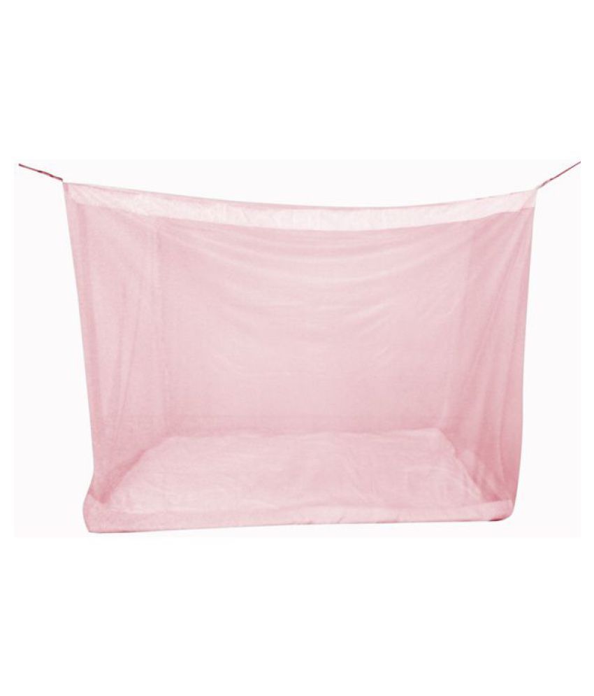 Elegant Mosquito Net Double Pink Plain Mosquito Net - Buy ...