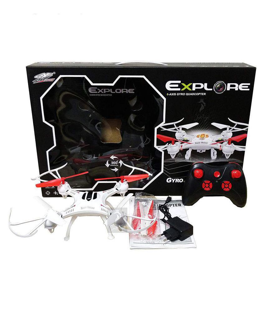explore 6 axis gyro quadcopter