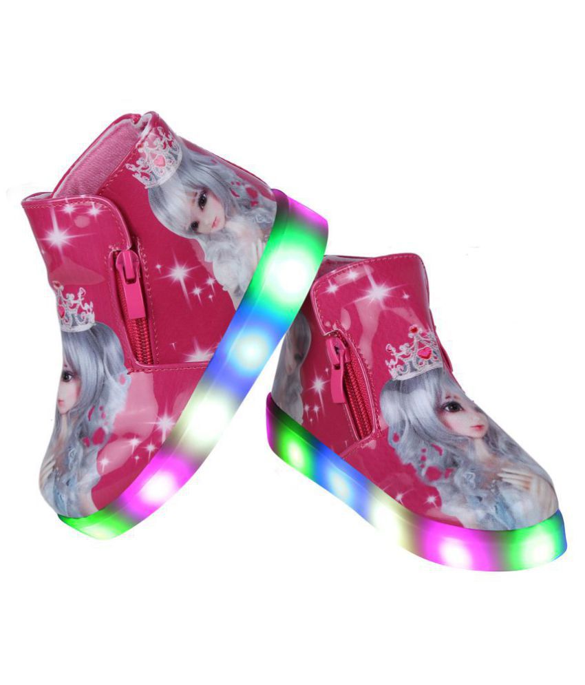 barbie shoes with lights