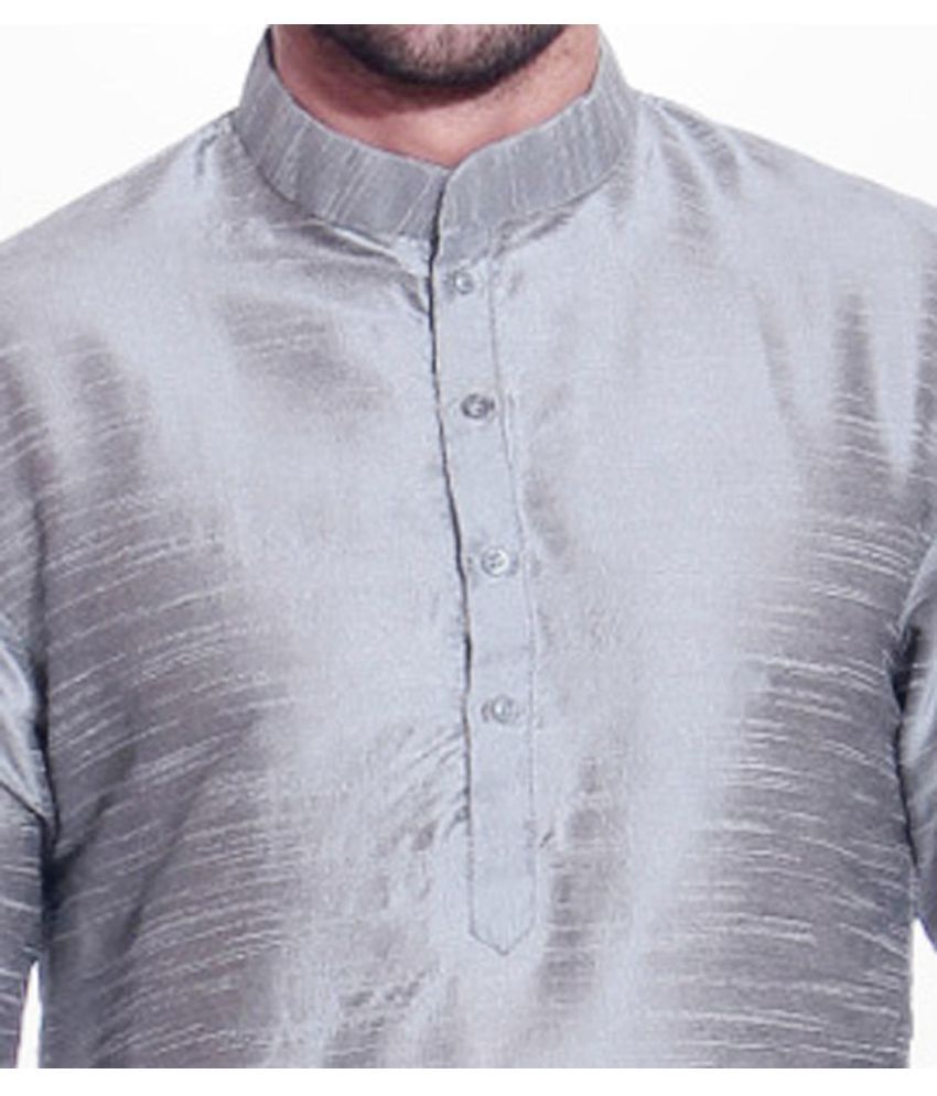 violet shirt with dhoti