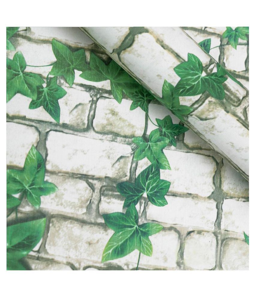 WolTop Stickers Wallpaper 3d Ivy Nature Self Adhesive Nature Sticker