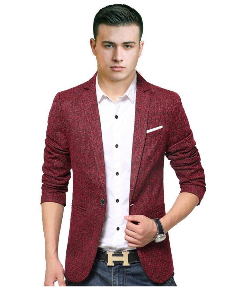 maroon blazer online