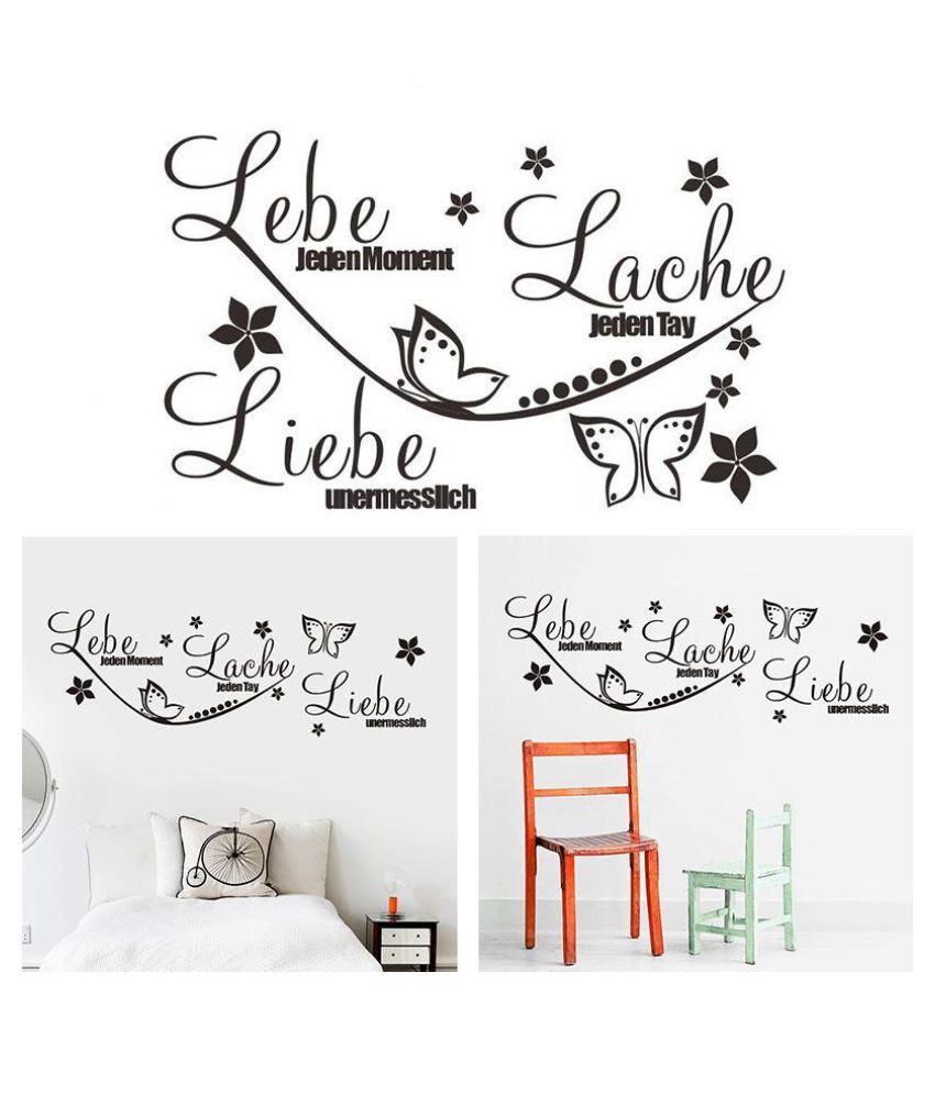 Hslwandsticker Wandtattoo Deutschen Charakter Lebe Fur