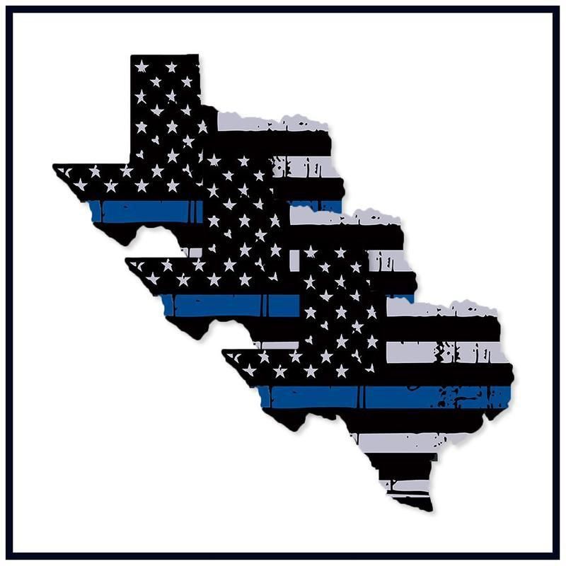 Texas State Shaped Thin Blue Line Decal Sticker Car Motorcycle Sticker Decal Buy Texas State Shaped Thin Blue Line Decal Sticker Car Motorcycle Sticker Decal Online At Low Price Snapdeal