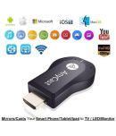 RD Kart AnyCast M2Plus 1080P WiFi Display TV Dongle Receiver & Transmitter - Black