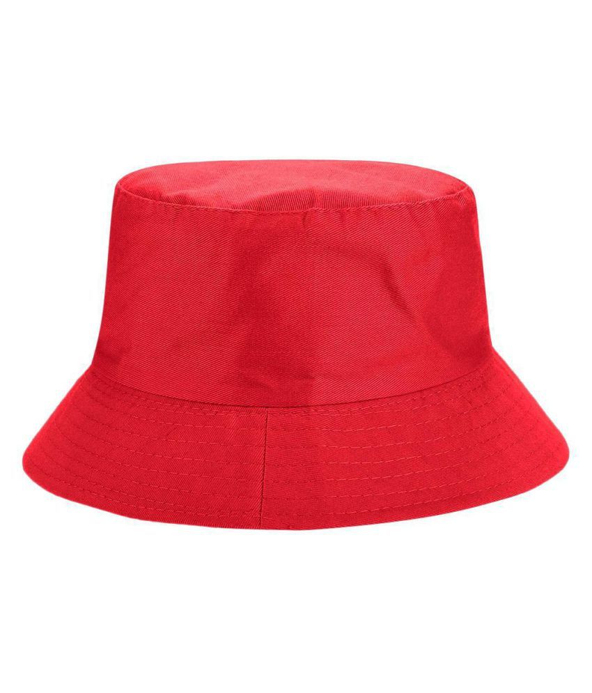 New Unisex Cotton Bucket Hat Sun Hat Folding Solid Outdoor Fishing Cap Beanie