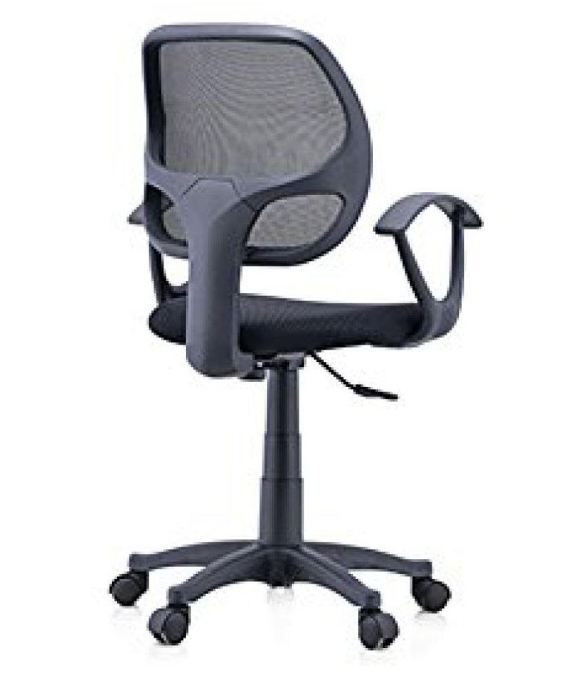 Nilkamal Low Back Study-Office Computer Chair(Black) - Buy ...