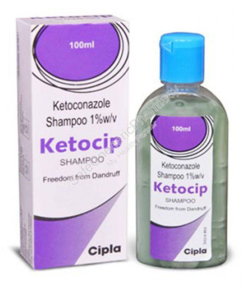     			Ketocip Shampoo Shampoo Anti-Dandruff 100 ml each ml Pack of 4