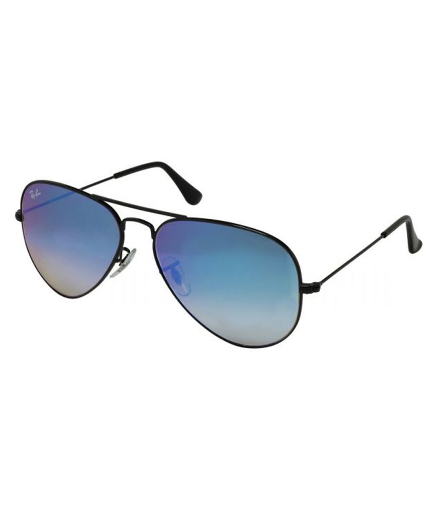 Blue Aviator Sunglasses ( RB3027 
