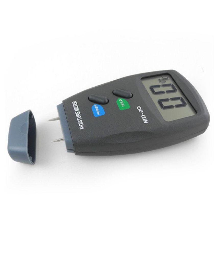Digital Thermometer LCD Wood Moisture Meter Portable Humidity Tester MD