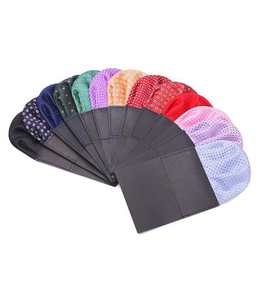 Dot Polyester Silk Wedding Men Suit Pocket Square Party Tuxedo