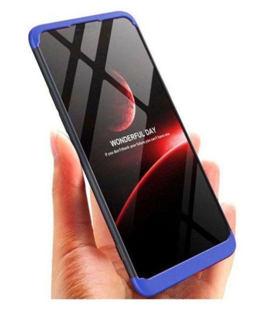 Vivo Y81 Hybrid Covers JMA - Blue Original Gkk 360° Protection Double