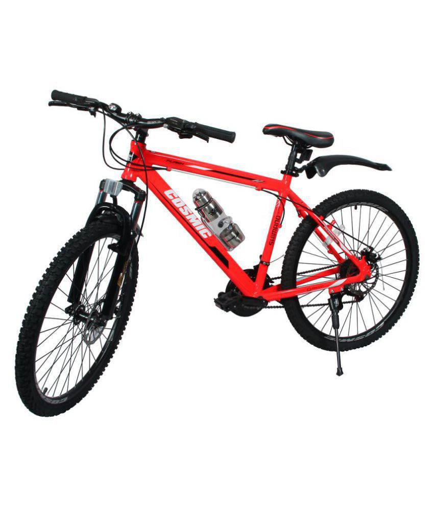 red adult bike