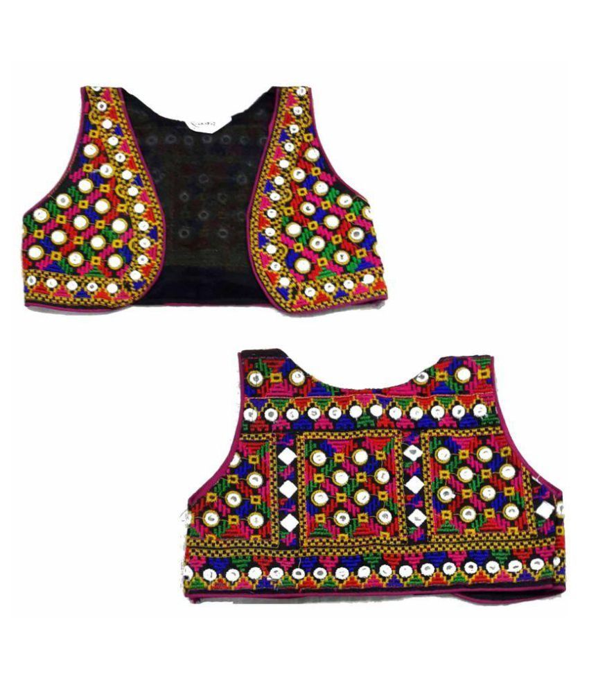 embroidered koti jacket