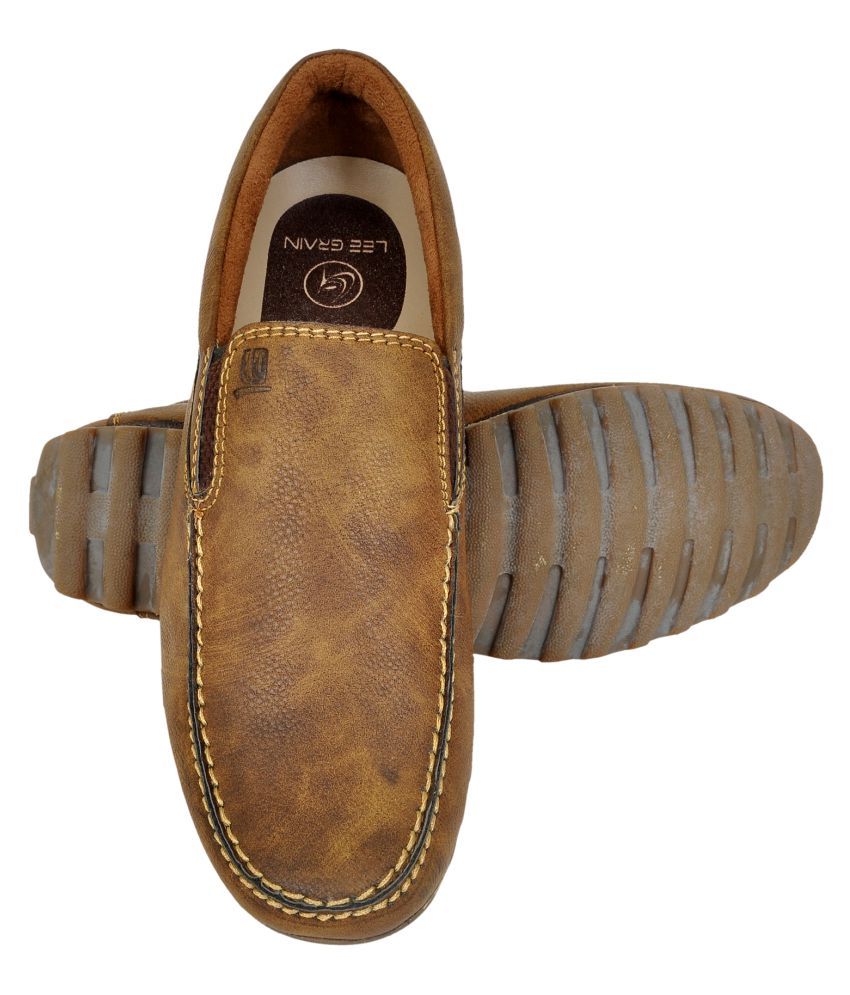 lee grain loafers