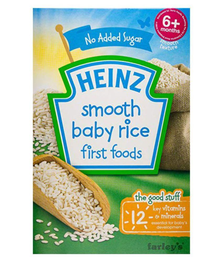 heinz rice cereal stage 1